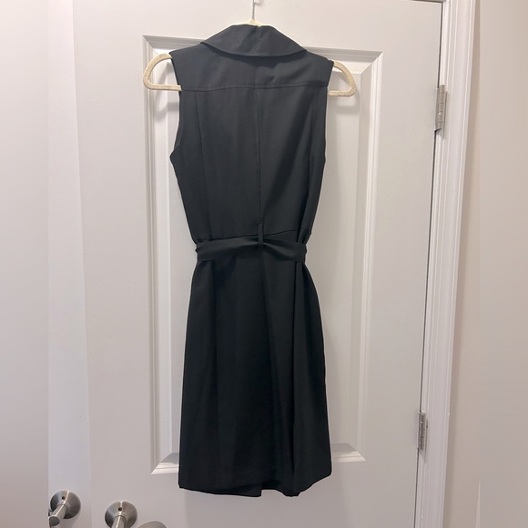 Banana Republic Black Sleeveless Blazer Dress- Size 4 - Picture 2 of 4